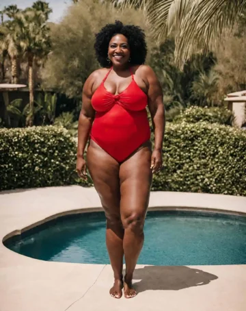 plus size swimwear