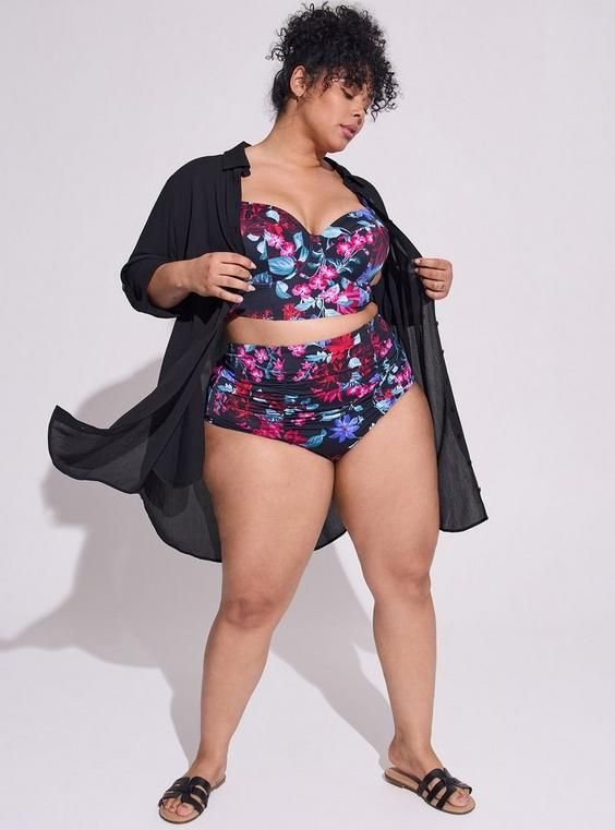 plus size swimwear
